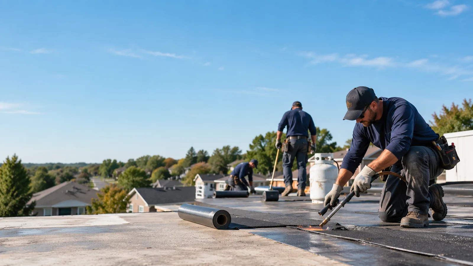 Flat Roof Leak Repair providers in Hines, IL